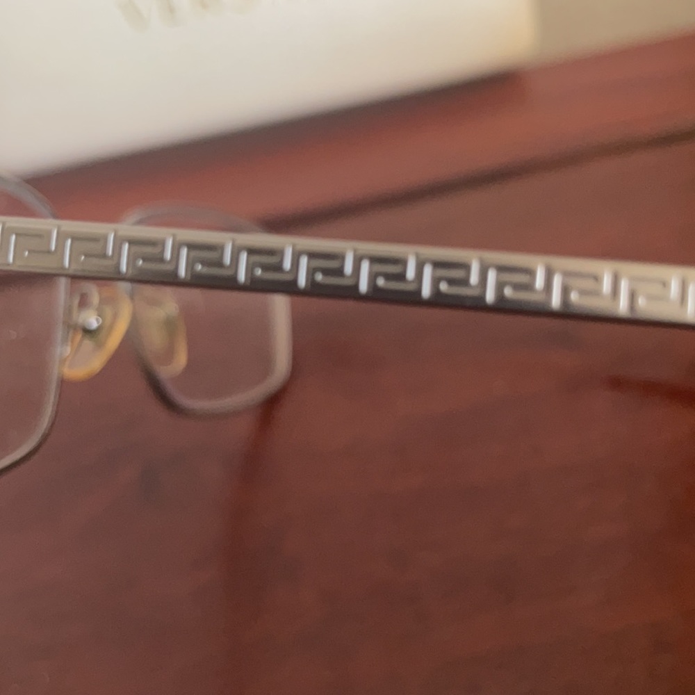 Versace Eye Glass Frames With Case - image 3